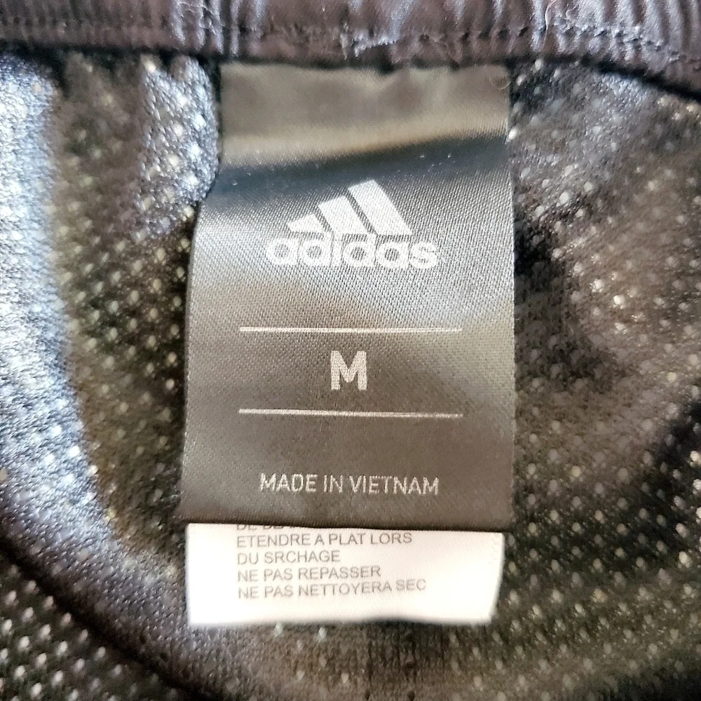 K1264 * Adidas Boys Swim Trunks Blue Green Size M
